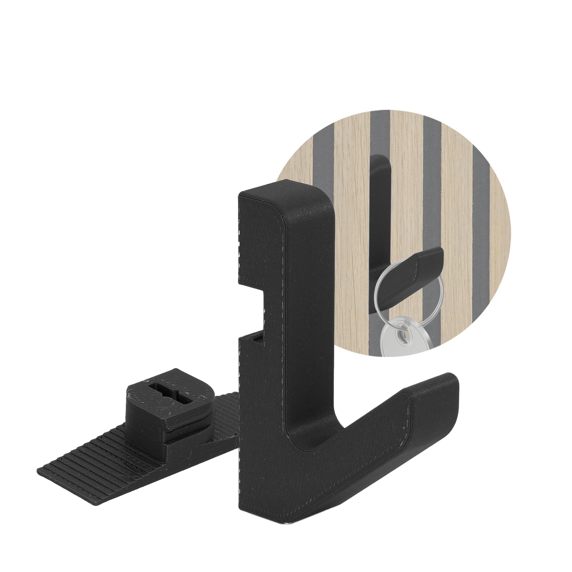 Amazon.com: splash n color Key Hook for Acoustic Panels – No-Drill